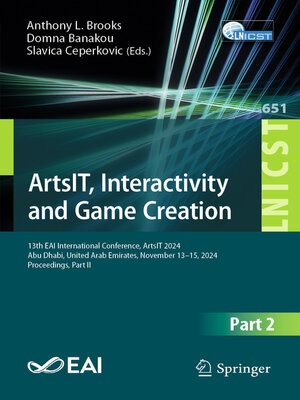cover image of ArtsIT, Interactivity and Game Creation